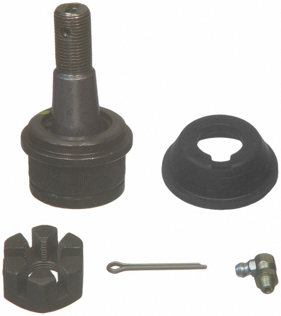 MOOG BALL JOINT, SOLD INDIVIDUALLY -- Includes mounting hardware and ball joint boots that prevent c