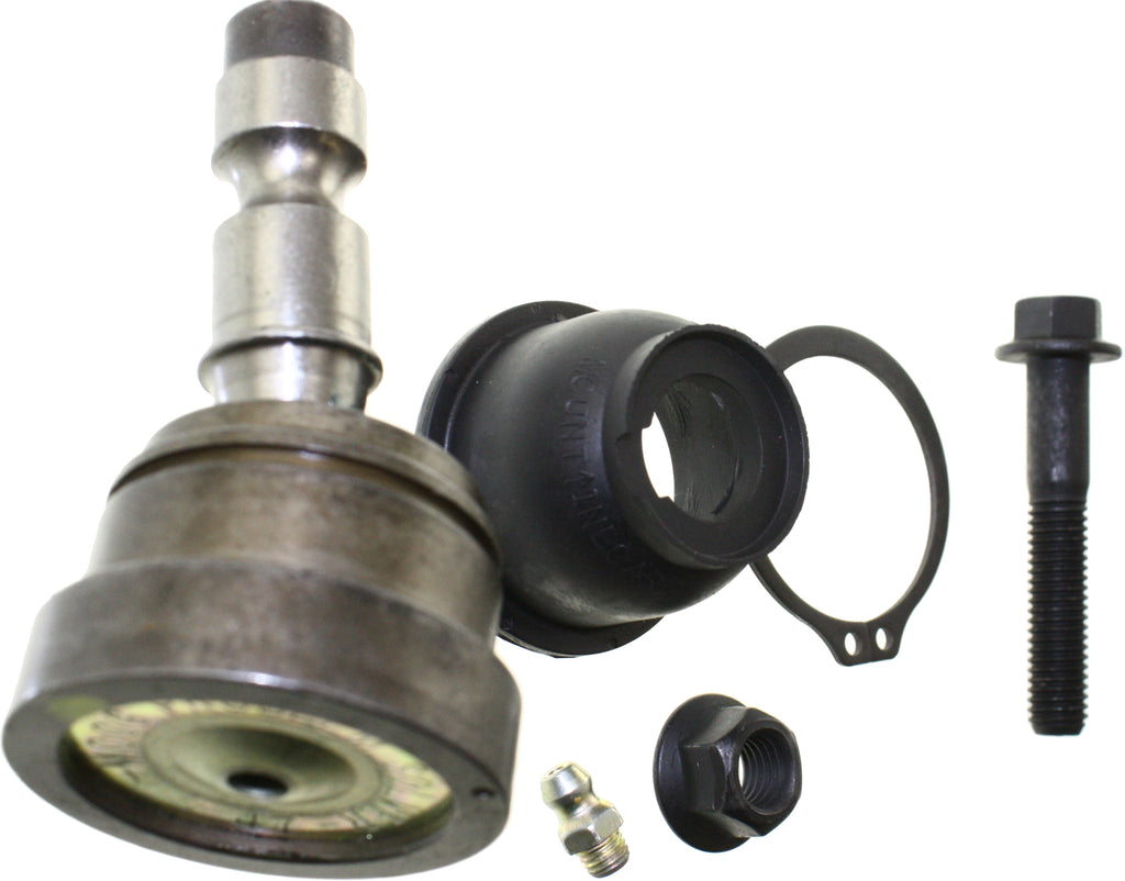 MOOG BALL JOINT, SOLD INDIVIDUALLY -- Includes mounting hardware and ball joint boots that prevent c