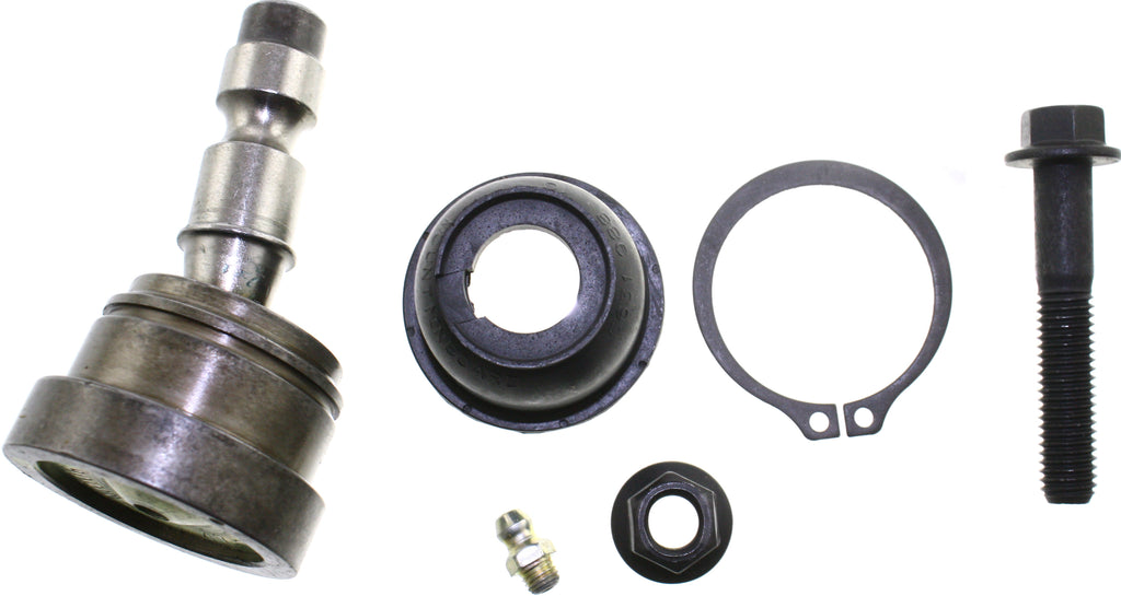 MOOG BALL JOINT, SOLD INDIVIDUALLY -- Includes mounting hardware and ball joint boots that prevent c