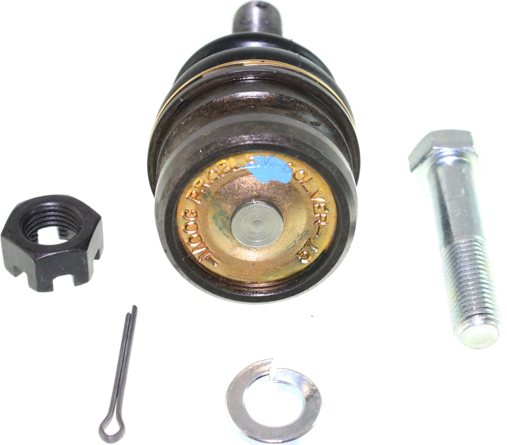 MOOG BALL JOINT, SOLD INDIVIDUALLY -- Includes mounting hardware and ball joint boots that prevent c