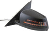 C-CLASS 12-14 MIRROR LH, Power, Manual Folding, Heated, Paintable, w/ Memory and Signal Light, w/o Auto Dimming, BSD, and Puddle Light