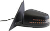 C-CLASS 12-14 MIRROR LH, Power, Manual Folding, Heated, Paintable, w/ Memory and Signal Light, w/o Auto Dimming, BSD, and Puddle Light