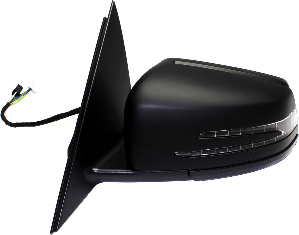 C-CLASS 12-14 MIRROR LH, Power, Power Folding, Heated, Paintable, w/ Memory, Puddle Light, and Signal Light, w/o Auto Dimming and BSD