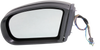 E-CLASS 03-06 MIRROR LH, Power, Manual Folding, Heated, Paintable, w/ In-housing Signal Light, w/o Auto Dimming, BSD, and Memory