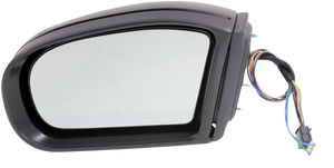E-CLASS 03-06 MIRROR LH, Power, Manual Folding, Heated, Paintable, w/ In-housing Signal Light, w/o Auto Dimming, BSD, and Memory