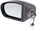 E-CLASS 03-06 MIRROR LH, Power, Manual Folding, Heated, Paintable, w/ In-housing Signal Light, w/o Auto Dimming, BSD, and Memory