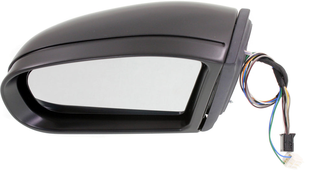 E-CLASS 03-06 MIRROR LH, Power, Manual Folding, Heated, Paintable, w/ In-housing Signal Light, w/o Auto Dimming, BSD, and Memory
