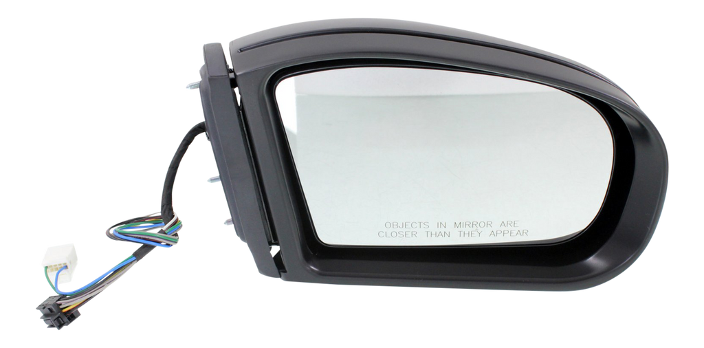 E-CLASS 03-06 MIRROR RH, Power, Manual Folding, Heated, Paintable, w/ In-housing Signal Light, w/o Auto Dimming, BSD, and Memory