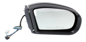 E-CLASS 03-06 MIRROR RH, Power, Manual Folding, Heated, Paintable, w/ In-housing Signal Light, w/o Auto Dimming, BSD, and Memory