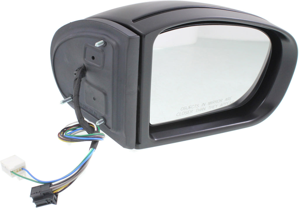 E-CLASS 03-06 MIRROR RH, Power, Manual Folding, Heated, Paintable, w/ In-housing Signal Light, w/o Auto Dimming, BSD, and Memory