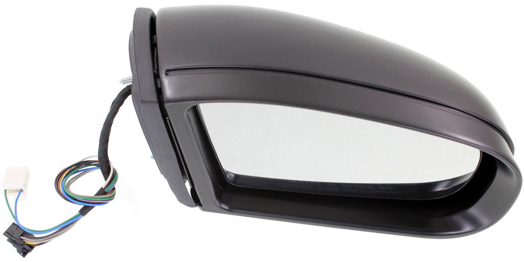 E-CLASS 03-06 MIRROR RH, Power, Manual Folding, Heated, Paintable, w/ In-housing Signal Light, w/o Auto Dimming, BSD, and Memory