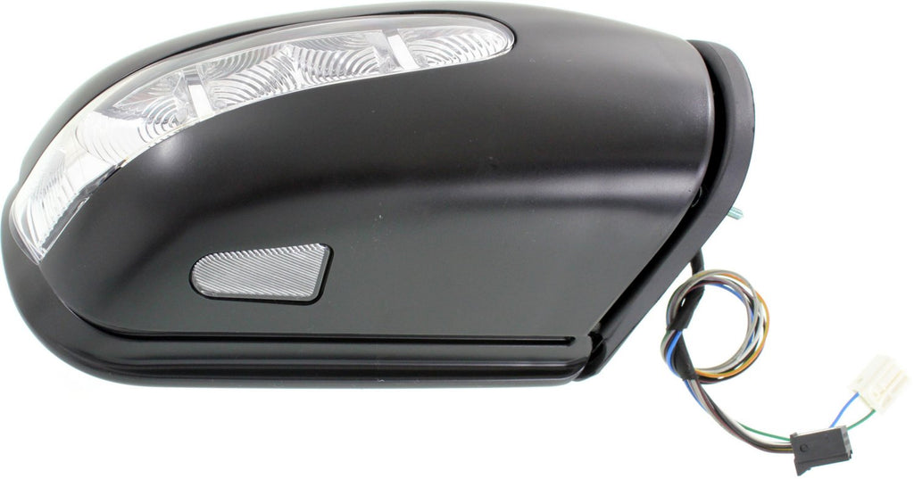 E-CLASS 03-06 MIRROR RH, Power, Manual Folding, Heated, Paintable, w/ In-housing Signal Light, w/o Auto Dimming, BSD, and Memory