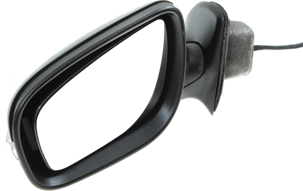 E-CLASS 07-09 MIRROR LH, Power, Manual Folding, Heated, Paintable, w/ In-housing Signal Light and Memory, w/o Auto Dimming and BSD