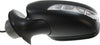 E-CLASS 07-09 MIRROR LH, Power, Manual Folding, Heated, Paintable, w/ In-housing Signal Light and Memory, w/o Auto Dimming and BSD