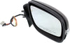 E-CLASS 07-09 MIRROR RH, Power, Manual Folding, Heated, Paintable, w/ In-housing Signal Light and Memory, w/o Auto Dimming and BSD