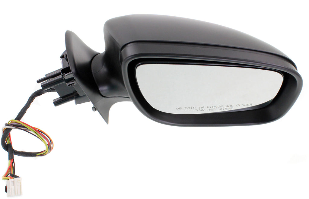 E-CLASS 07-09 MIRROR RH, Power, Manual Folding, Heated, Paintable, w/ In-housing Signal Light and Memory, w/o Auto Dimming and BSD