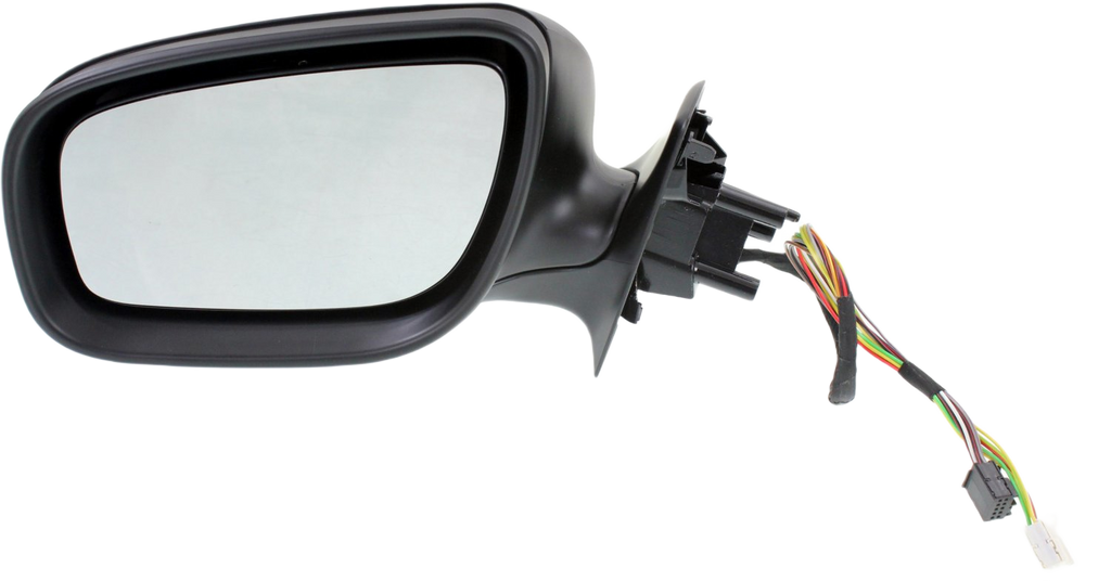 E-CLASS 07-09 MIRROR LH, Power, Power Folding, Heated, Paintable, w/ In-housing Signal Light and Memory, w/o Auto Dimming and BSD