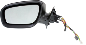 E-CLASS 07-09 MIRROR LH, Power, Power Folding, Heated, Paintable, w/ In-housing Signal Light and Memory, w/o Auto Dimming and BSD