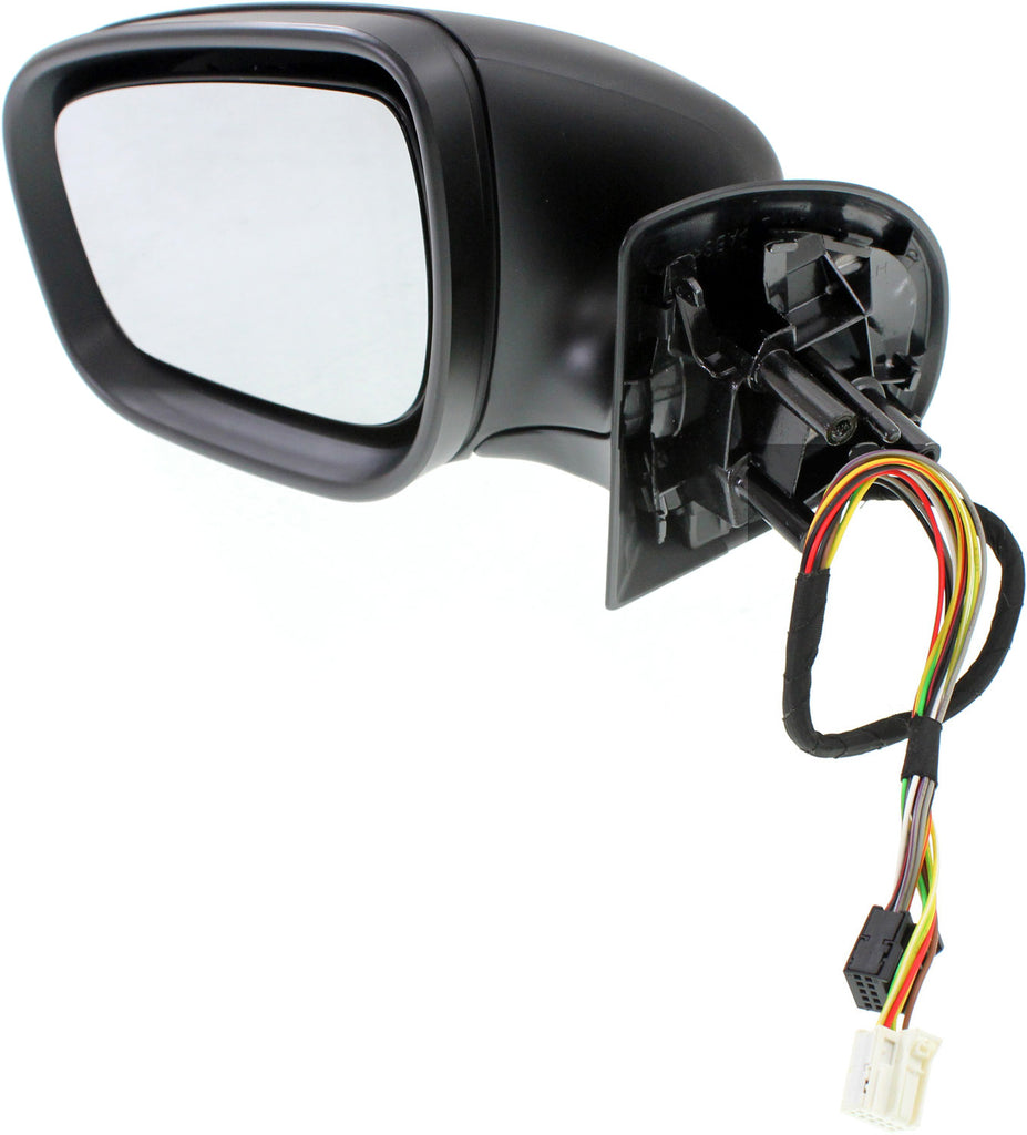 E-CLASS 07-09 MIRROR LH, Power, Power Folding, Heated, Paintable, w/ In-housing Signal Light and Memory, w/o Auto Dimming and BSD