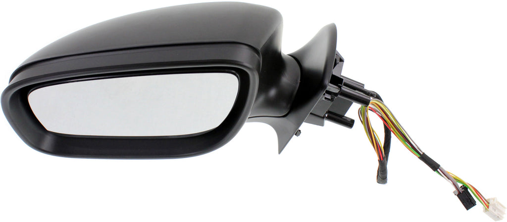 E-CLASS 07-09 MIRROR LH, Power, Power Folding, Heated, Paintable, w/ In-housing Signal Light and Memory, w/o Auto Dimming and BSD