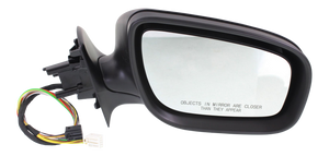 E-CLASS 07-09 MIRROR RH, Power, Power Folding, Heated, Paintable, w/ In-housing Signal Light and Memory, w/o Auto Dimming and BSD