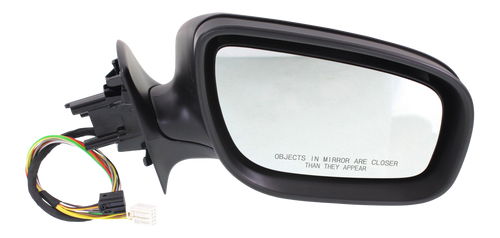 E-CLASS 07-09 MIRROR RH, Power, Power Folding, Heated, Paintable, w/ In-housing Signal Light and Memory, w/o Auto Dimming and BSD