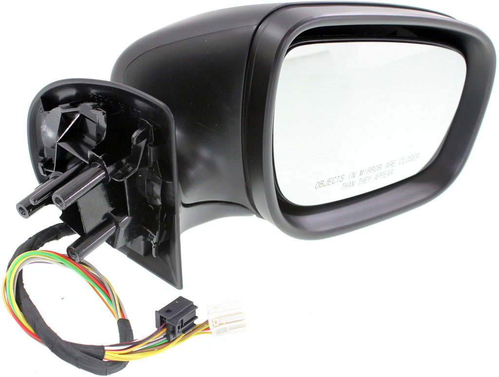 E-CLASS 07-09 MIRROR RH, Power, Power Folding, Heated, Paintable, w/ In-housing Signal Light and Memory, w/o Auto Dimming and BSD