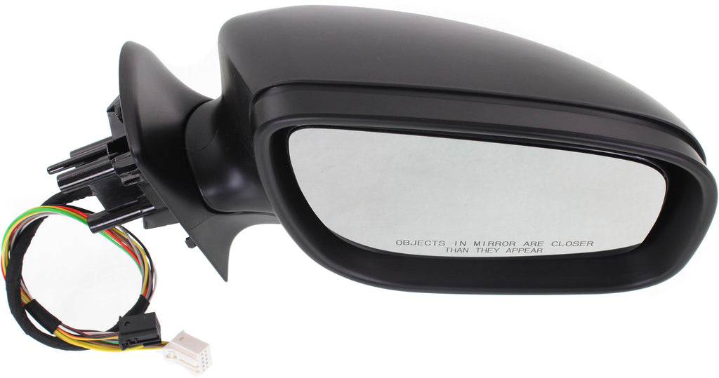 E-CLASS 07-09 MIRROR RH, Power, Power Folding, Heated, Paintable, w/ In-housing Signal Light and Memory, w/o Auto Dimming and BSD
