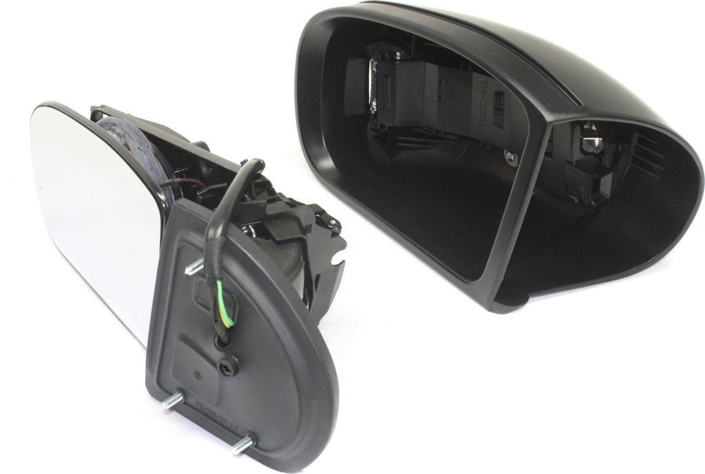 C-CLASS 01-04 MIRROR LH, Power, Power Folding, Heated, Paintable, w/ In-housing Signal Light, w/o Auto Dimming, BSD, and Memory