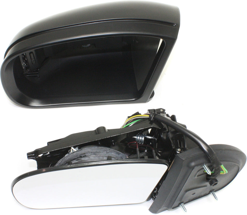 C-CLASS 01-04 MIRROR LH, Power, Power Folding, Heated, Paintable, w/ In-housing Signal Light, w/o Auto Dimming, BSD, and Memory