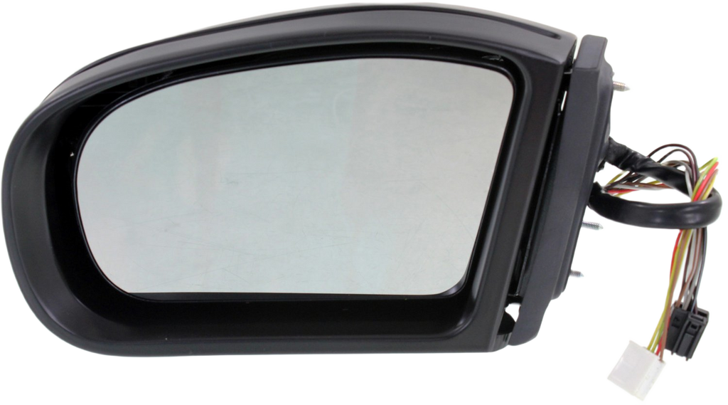 C-CLASS 01-04 MIRROR LH, Power, Manual Folding, Heated, Paintable, w/ In-housing Signal Light and Memory, w/o Auto Dimming and BSD
