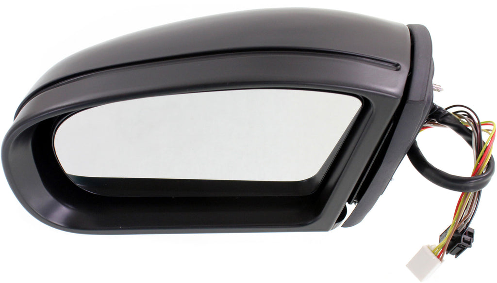 C-CLASS 01-04 MIRROR LH, Power, Manual Folding, Heated, Paintable, w/ In-housing Signal Light and Memory, w/o Auto Dimming and BSD