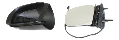 ML-CLASS 06-08 MIRROR LH, Power, Power Folding, Heated, Paintable, w/ Puddle and Signal Lights, w/o Memory