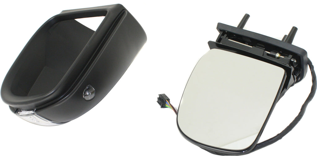 ML-CLASS 06-08 MIRROR LH, Power, Power Folding, Heated, Paintable, w/ Puddle and Signal Lights, w/o Memory
