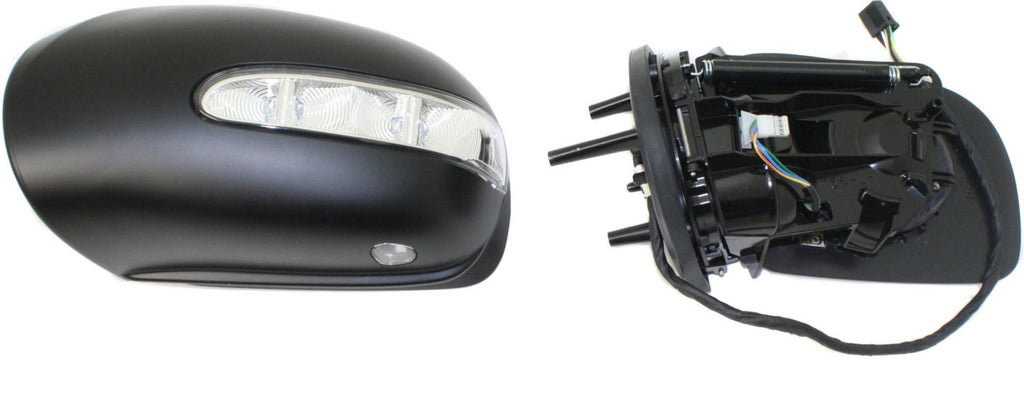 ML-CLASS 06-08 MIRROR LH, Power, Power Folding, Heated, Paintable, w/ Puddle and Signal Lights, w/o Memory