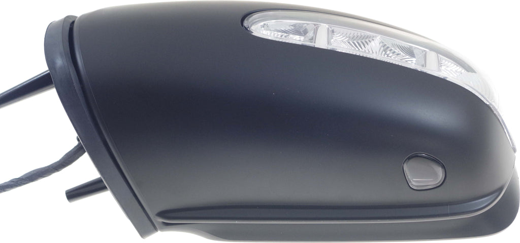 ML-CLASS 06-08 MIRROR LH, Power, Manual Folding, Heated, Paintable, w/ Memory, Puddle Light, and Signal Light