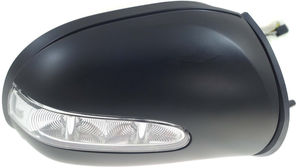 ML-CLASS 06-08 MIRROR RH, Power, Manual Folding, Heated, Paintable, w/ Memory, Puddle Light, and Signal Light