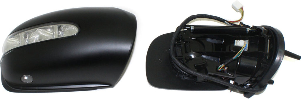 ML-CLASS 06-08 MIRROR RH, Power, Power Folding, Heated, Paintable, w/ Memory, Puddle Light, and Signal Light