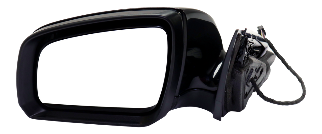 C-CLASS 08-11 MIRROR LH, Power, Manual Folding, Heated, Paintable, w/ In-housing Signal Light, w/o Auto Dimming, BSD, and Memory