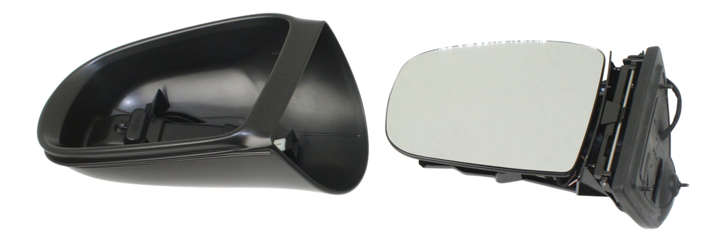 ML-CLASS 02-05 MIRROR LH, Power, Manual Folding, Heated, Paintable, w/ Signal Light, w/o Memory