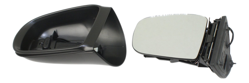 ML-CLASS 02-05 MIRROR LH, Power, Manual Folding, Heated, Paintable, w/ Signal Light, w/o Memory