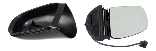 ML-CLASS 02-05 MIRROR LH, Power, Manual Folding, Heated, Paintable, w/ Memory and Signal Light
