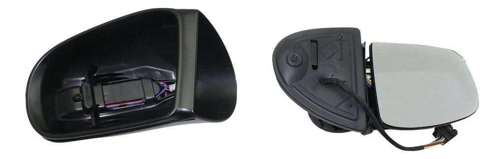 ML-CLASS 02-05 MIRROR LH, Power, Power Folding, Heated, Paintable, w/ Memory and Signal Light