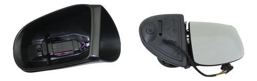 ML-CLASS 02-05 MIRROR LH, Power, Power Folding, Heated, Paintable, w/ Memory and Signal Light