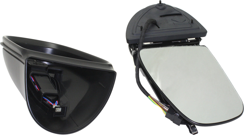 ML-CLASS 02-05 MIRROR LH, Power, Power Folding, Heated, Paintable, w/ Memory and Signal Light