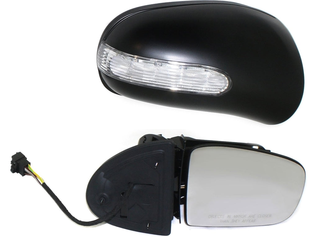 ML-CLASS 02-05 MIRROR RH, Power, Power Folding, Heated, Paintable, w/ Memory and Signal Light