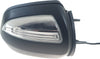 GL-CLASS/M-CLASS 09-10 MIRROR RH, Power, Manual Folding, Heated, Paintable, w/ Puddle and Signal Lights, w/o Memory