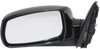 TUCSON 10-15 MIRROR LH, Power, Manual Folding, Heated, Paintable, w/o Signal Light, GL/GLS Models