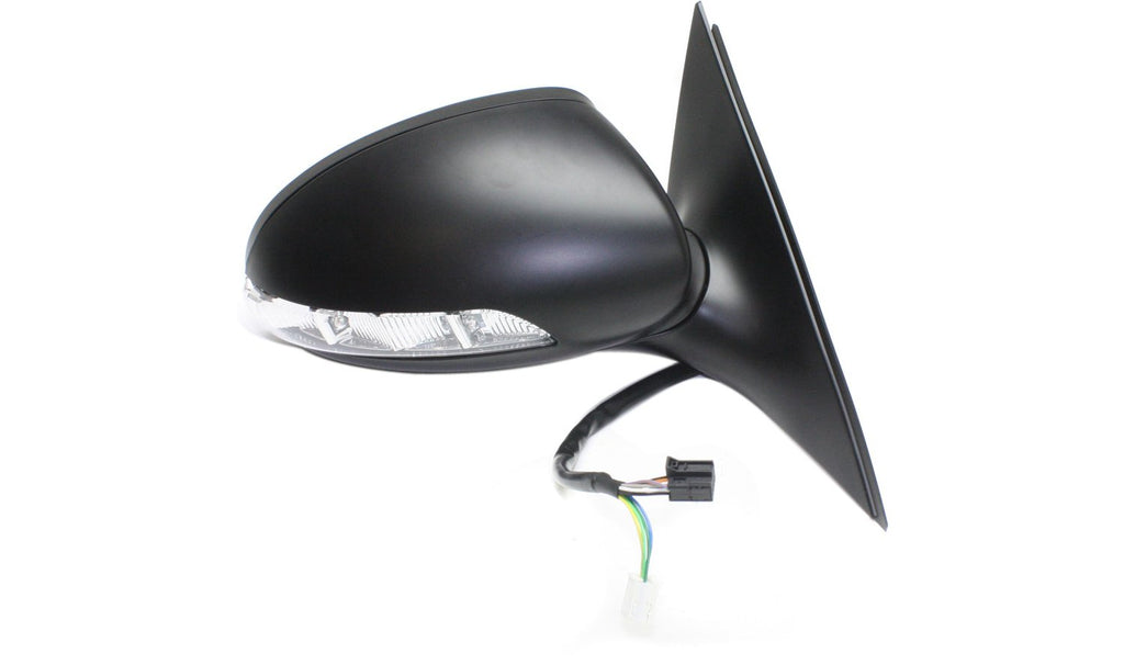 S-CLASS 07-09 MIRROR RH, Power, Power Folding, Heated, Paintable, w/ Puddle and Signal Lights