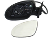S-CLASS 07-09 MIRROR LH, Power, Power Folding, Heated, Paintable, w/ Memory, Puddle Light, and Signal Light
